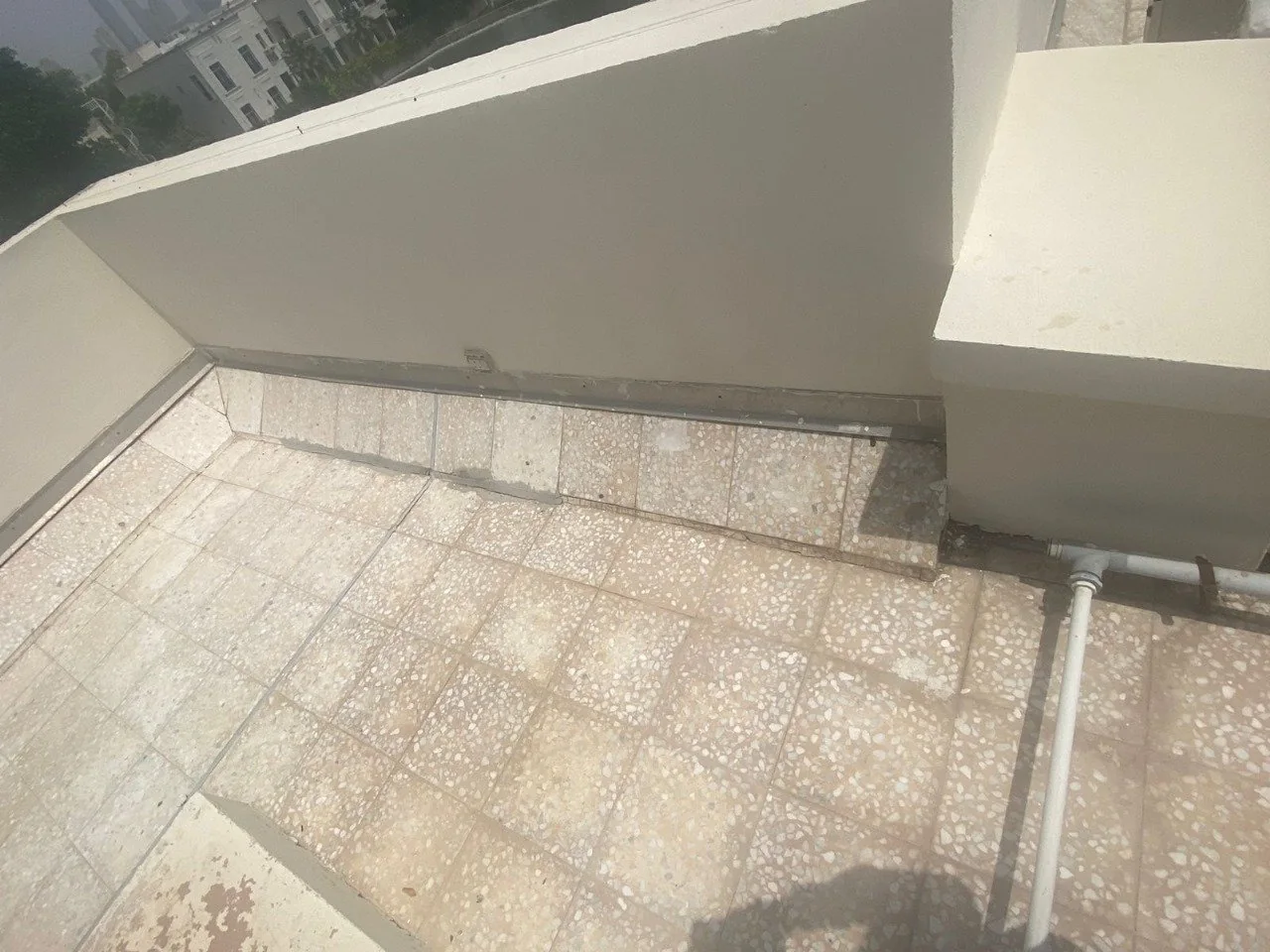 Emirates Hills Roof Waterproofing — during renovation
